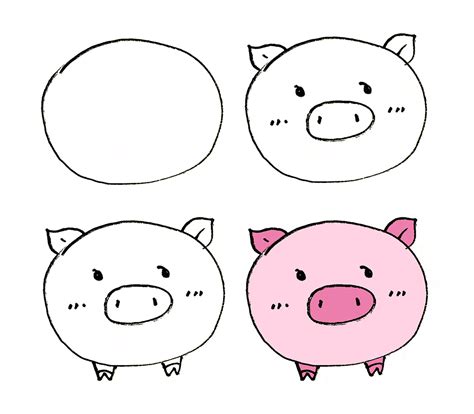 豬怎麼畫